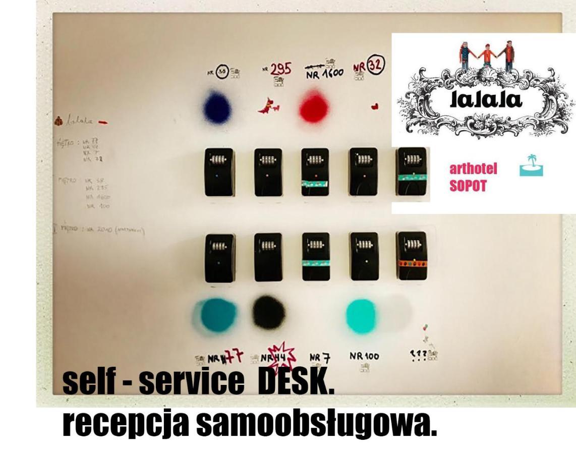 Appartamento Lalala Sopot Esterno foto