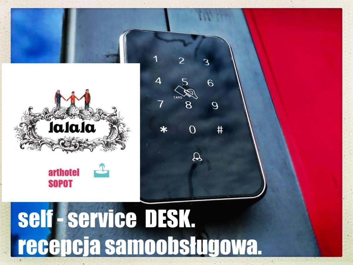 Appartamento Lalala Sopot Esterno foto